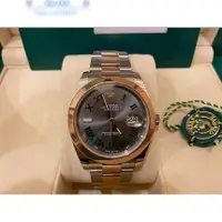 在飛比找蝦皮購物優惠-勞力士 126301 永恆 玫瑰金 綠羅馬字 Rolex 石