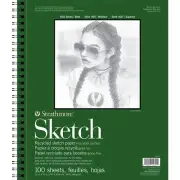 Strathmore 400 Series 11x14 Recycled Sketch Paper Heavyweight 100 Sheets