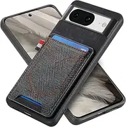 Compatible with Google Pixel 6a Case,with Card Slot Compatible with Google Pixel 6a Anti-Fall Shockproof Protective Phone Wallet Cover HEI