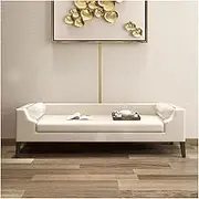 Bed End Bench End of Bed Bench for Bedroom,Upholstered Storage Ottoman Bench with Arms Tufted Bed Bench Entryway Bench with Storage for Living Room Bedroom Living Room Bedroom Bench(Gray)