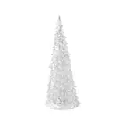 12Cm Acrylic Christmas Tree Glowing Toys Led Colorful Crystal Flashing CT