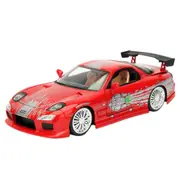 Jada 1:24 Scale Fast & Furious Dom's Mazda RX-7 Red 1993 Diecast Car Model