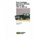 Land Rover Defender 90/110/130, 1987 to 2001 Parts Catalogue: Stc9021cc