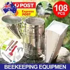 Beekeeping Equipment Tool Bee Smoker Brush Fork Hive Tool Bee Catcher Marker AU