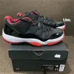 NIKE AIR JORDAN 11 RETRO LOW 黑紅 低筒 男鞋 528895-012 大魔王 籃球鞋