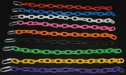 GOAT COLLARS PLASTIC CHAIN WITH METAL QUICK LINK 20" LONG