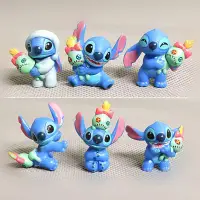 在飛比找蝦皮購物優惠-6 件/套 3-4 厘米動漫 Lilo & Stitch F