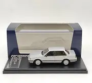 Scale Finished Model Car 1/43 for Toyota Corolla Sedan GT 1985 Simulation Alloy Car Model Diecast Vehicle Collectible Ornament Miniature Replica Car (Size : Silver)