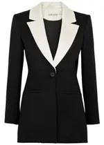 Alice + Olivia Silvie Stretch-jersey Blazer - Black - 12 (UK16 / XL) 12 (UK16 / XL)