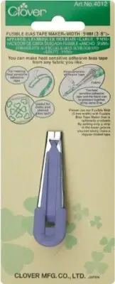 Clover Fusible Bias Tape Maker 9mm, 9