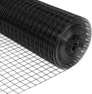 24'' x 50' 1/2inch Hardware Cloth 16 Gauge Black Vinyl x 50',