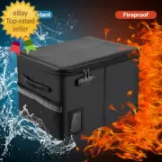 Fireproof File Cabinet with Lock Fireproof Document Organizer Collapsible File B