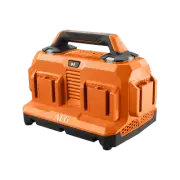 AEG 18V 6 Port Sequential Charger Workshop Equipment Power Tool Battery Chargers
