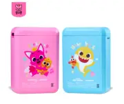 Pinkfong Baby Shark Name Sticker Label Printer Bluetooth Wireless Connect Phone