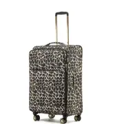 Tosca So Lite Softside EXP Medium 67cm Suitcase Leopard