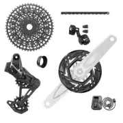 SRAM X0 Eagle T-Type Ebike AXS Groupset - 104BCD 34T, Derailleur, Shifter,