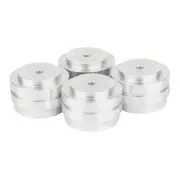 4PCS Aluminium Feet Solid Audio Device Feet Speaker Spikes Stand Feet Pad3535
