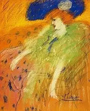 Zchdk Yhdesh Pablo Picasso Posters woman in blue hat Canvas Painting Pablo Picasso Wall Art Pablo Picasso Prints For Home Decor Picture 50x70cm No Frame
