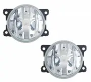 Pair Right OS Left NS Side Fog Lights PSX24W For Peugeot 208 Hatch 2012-2019