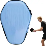 Table Tennis Paddle Case,Hard Table Tennis Racket Case | Holds 2 Paddles 2 Balls Protective Reusable Portable Organizer for Women Men Indoor Game Outdoor