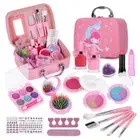 Non Toxic Girls Make Up Toys Pretend Kids Make Up Bag Kit
