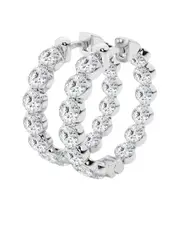 14K 5.00 ct. tw. Lab Grown Diamond Earrings