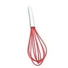 HG Silicone Manual Whisk Egg Mixer Beater Stainless Steel Handle Baking Cooking