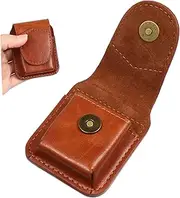 [FRCOLOR] Holder Case Simple Kerosene Lighter Cover Fashion Leather Bag Small Leather Sleeve