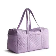 Vera Bradley Premium Cotton Large Original Duffel Purple Rhapsody