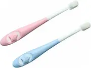 SEWOART 2pcs Brush Boys and Girls Toothbrush Newborn Toothbrush Mini Brush for Sensitive Teeth