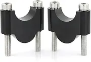 INLIMA 7/8" 22mm Motorcycle Handlebar Risers Mount Fit for Suzuki DRZ400 DRZ 400 DR-Z400E DR-Z400S DR-Z400SM DR-Z70 DR-Z110 DR-Z125 DR-Z250 (Color : Black Riser 30mm)
