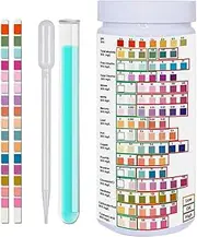 WeiLaiKeQi Water Testing Kits Multipurpose Alkaline Testing Strips Drinking Water Quality Test High Range Accurate Water Test Strips for Pools Pond SPA, 50pcs