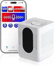 Discreet Live Listening Recorder – Hidden WiFi Voice Monitoring Device with Mobile App, Covert Air Purifier Design, Remote Listening Access, Long Battery