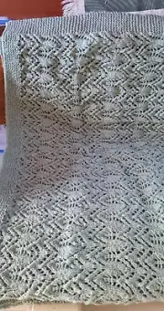 Hand Knitted baby blanket