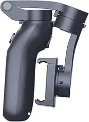 Handheld Gimbal Stabilizer,Smartphone with Motion Sensing Mode with Face Tracking Time-Lapse Photography, Small & Portable, Foldable Design