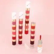 5 In1 Lip Gloss Moisturizing Velvet Matte Lipstick Beauty Cosmetics 5 Color Lip