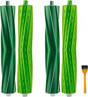 5 Pcs Replacement Parts Compatible with i Series E5 E6 I7 I7+,Multi-Surface Rubber Brushes