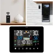 Smart Weather Station with Touch Screen for Accurate Climate Monitoring