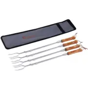 Marshmallow Roasting Sticks, 30” Long Smores Sticks for Fire Pit, Heavy Duty ...
