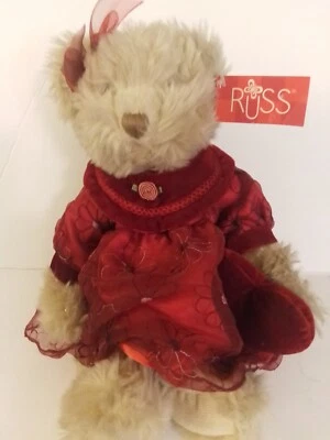 Russ Memories of Love Annalise Bear Approx. 12" Tall Mint With All Tags