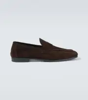 [Tom Ford] Tom Ford Sean suede penny loafers UK 7 brown