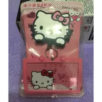 在飛比找蝦皮購物優惠-全新 hello kitty 彈力票夾 鑰匙扣 證件牌 識別