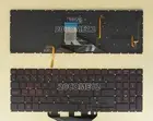 New For HP OMEN 15-dc0000 15-dc1000 Keyboard Red Backlit CA Canadian Clavier