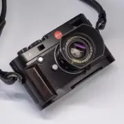 New Wood L Hand Grip Holder with Alloy Baseplate For Leica M240 M246 M262 Camera