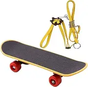 Skateboard with Walking for Turtles - Rope and Training Board for Reptiles for Pets, Skateboard and Harness for Small Animals | Handy Turtle Harness with PLA