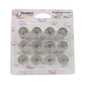 Wonderfil DecoBob Bobbins L size Dove Grey Pack Thread