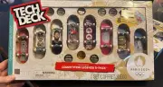 Tech Deck Paris 2024 Competition Legends Fingerboards 8 Pack BRAND NEW!!