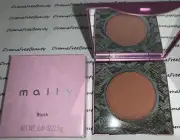 Mally Pressed Powder Blush *RAY OF LIGHT* Sunset Sparkle Rich Shimmer Bronze NIB