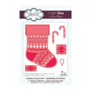 Creative Expressions Craft Dies By Jamie Rodgers - Festive Collection - Christmas Stocking*