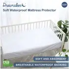 Toddler Baby Standard Cot Breathable Waterproof Fitted Sheet Mattress Protector